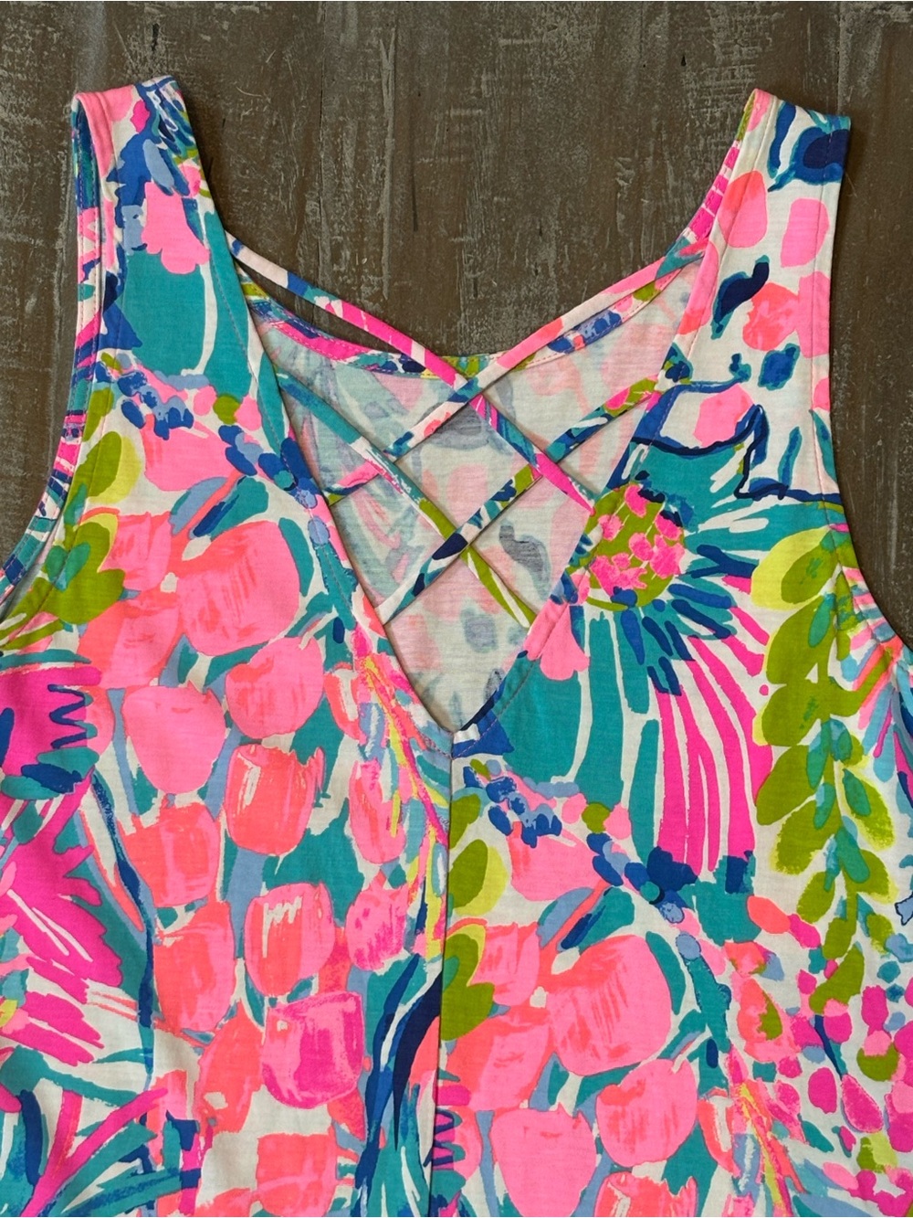 Lilly Pulitzer Kristen Dress in Gumbo Limbo Print size Small - Picture 3 of 7